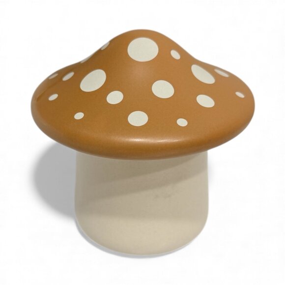 Ceramic Mushroom Butter Pat/storage - Picture 6 of 11